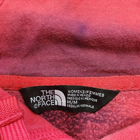 The North Face Pink Tie Dye Pullover Hoodie Sweatshirt Women's M - Picture 6 of 9